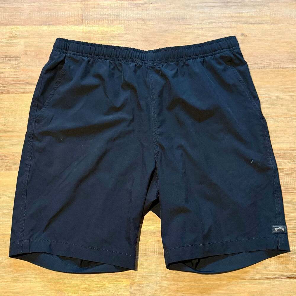 Billabong Adventure Division Black Athletic Shorts Size M